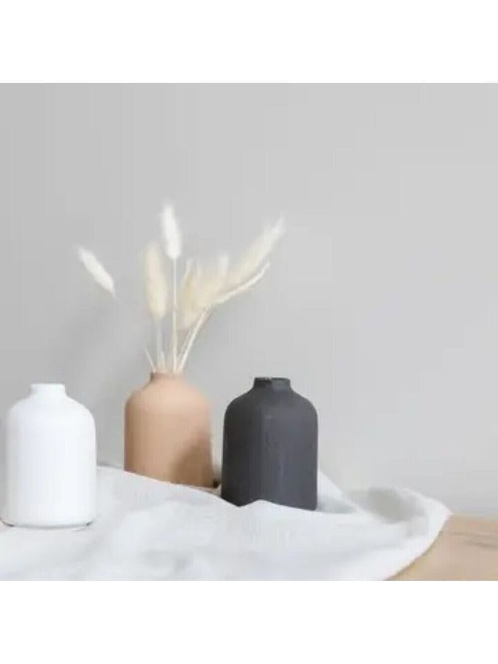 Ceramic Bud Vases - Black